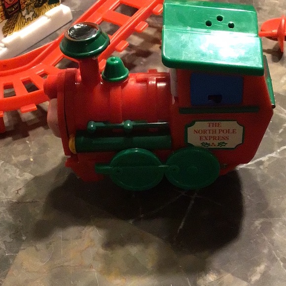 VINTAGE KURT ADLER NORTH POLE EXPRESS TRAIN WITH SOUND - Picture 7 of 13